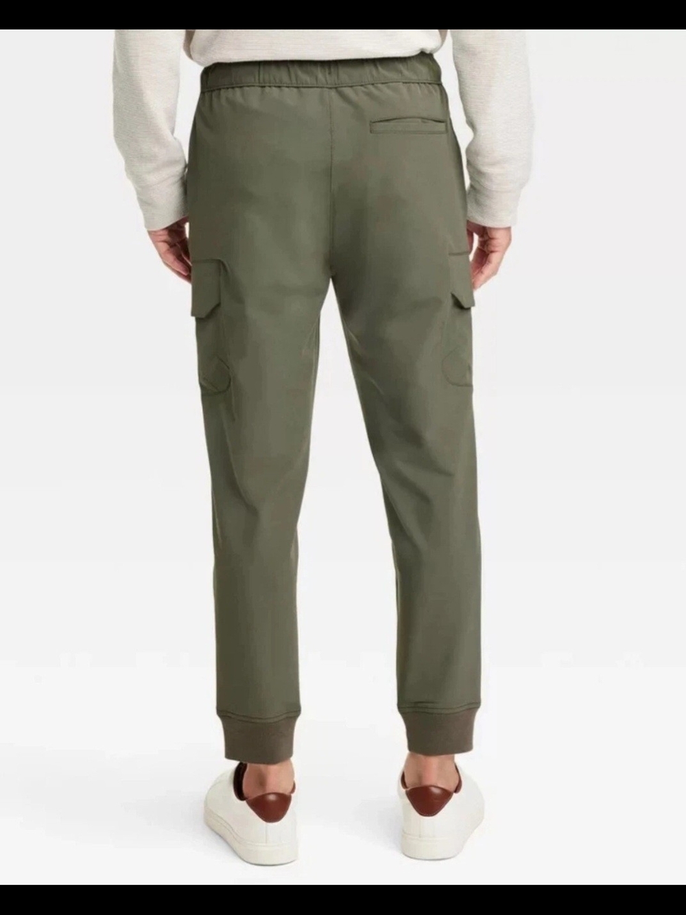 Goodfellow & Co Men's Size XXL Olive Utility Cargo Joggers - Picture 2 of 13